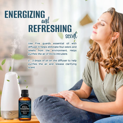 Natural Riches Five Guards Essential Oil Blend – Health Shield Aromatherapy 30ml