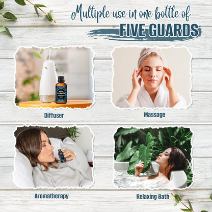 Natural Riches Five Guards Essential Oil Blend – Health Shield Aromatherapy 30ml