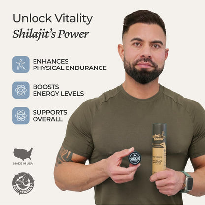 NATURAL SHILAJIT Resin (20g) – Genuine Altai Shilajit, DBP-Verified, Lab Tested