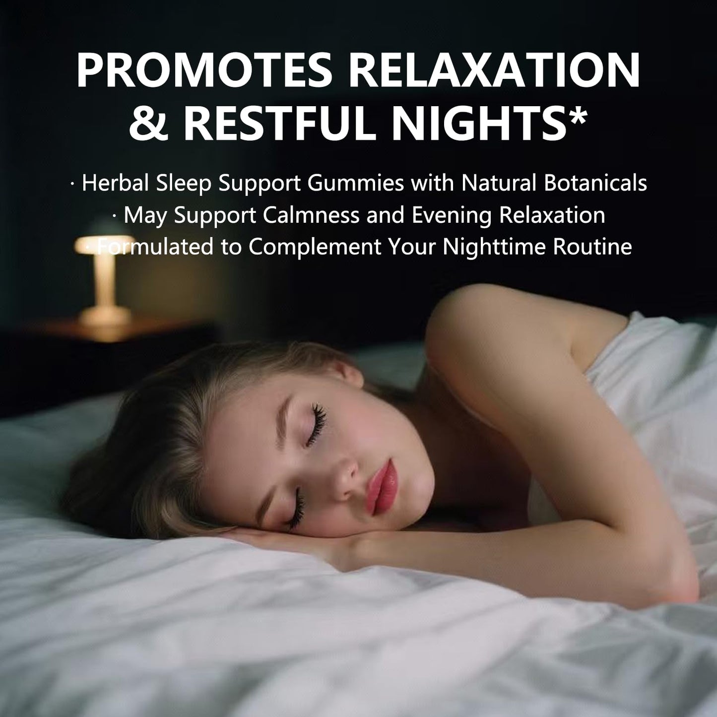 Natural Sleep Aid Gummies - Melatonin-Free Sleep+ Gummies for Adults - 60 Count