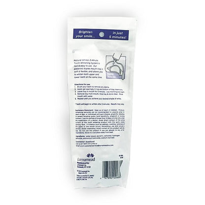 5 Pack Natural White 5-Minute Teeth Whitening Kits – Fast Home Whitening