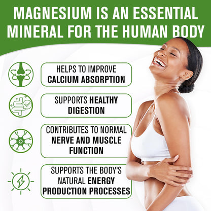 NaturalSlim MagicMag Pure Magnesium Citrate Powder – Raspberry Lemon Drink Mix, 8 oz (2 Pack)