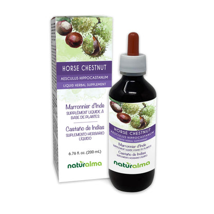 Naturalma Horse Chestnut Seed Tincture 1:5 – Alcohol-Free, Vegan Drops (6.76 fl oz)