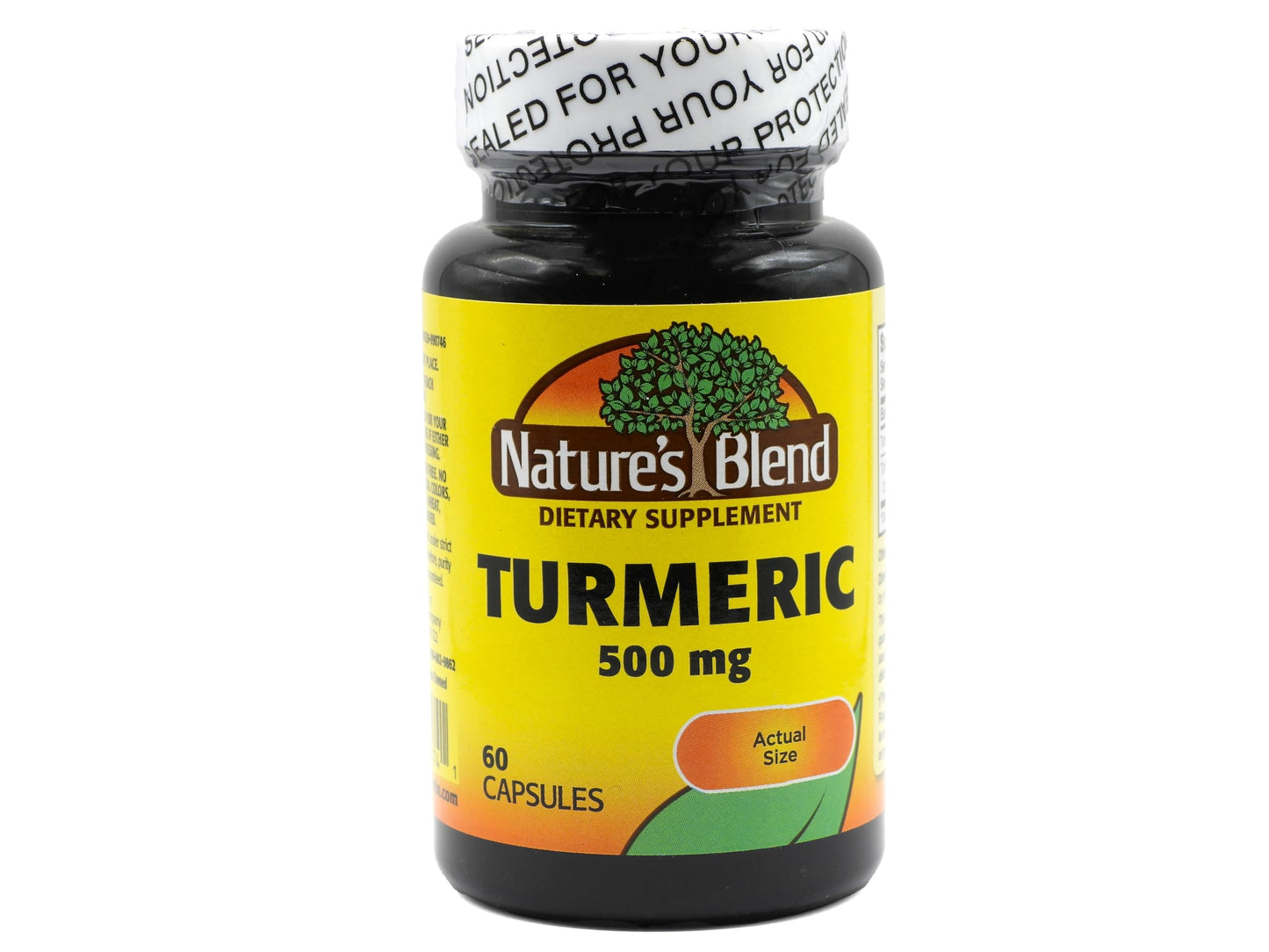 Nature's Blend Turmeric 500 mg 60 Capsules - Turmeric Supplement