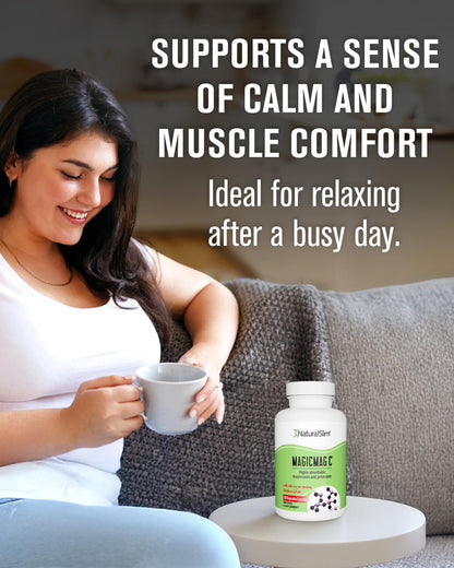 MagicMag C by NaturalSlim – Magnesium Citrate with Potassium for Sleep & Muscle Relaxation