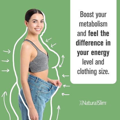 NaturalSlim Metabolic Vitamins | Multivitamin for Energy, Metabolism & Nutrient Absorption | 30-Pack