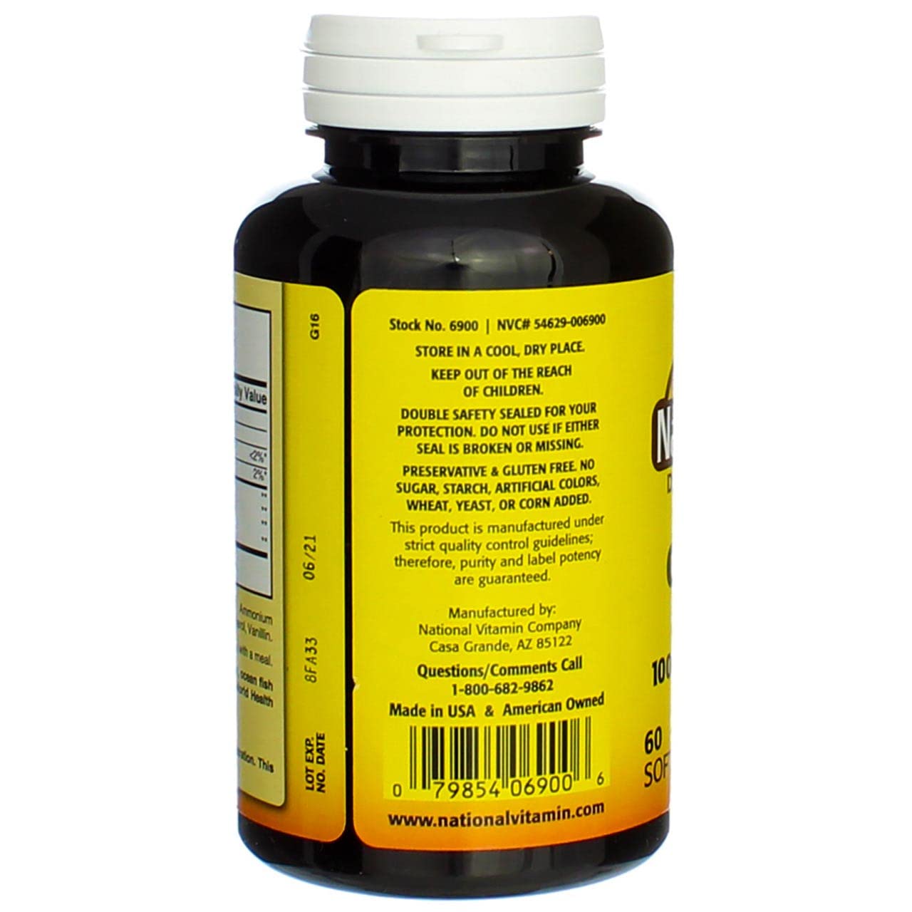Nature's Blend Omega-3 Fish Oil Odorless | 60 Softgels