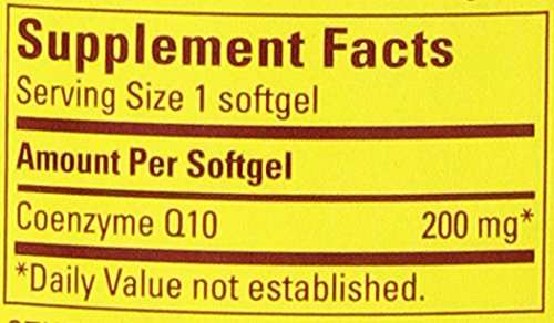 Nature Made CoQ10 200 mg – 2 Bottles, 140 Softgels Each