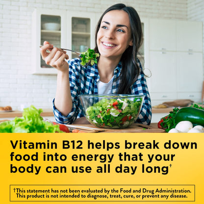 Nature Made Vitamin B12 1000 mcg | Energy Metabolism Support 90 Softgels