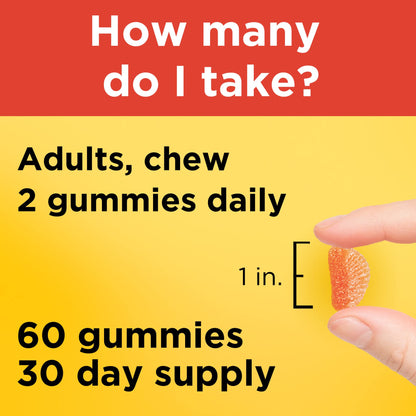 Nature Made Vitamin C 500 mg Gummies - Immune Support, 60-Count, 30-Day Supply