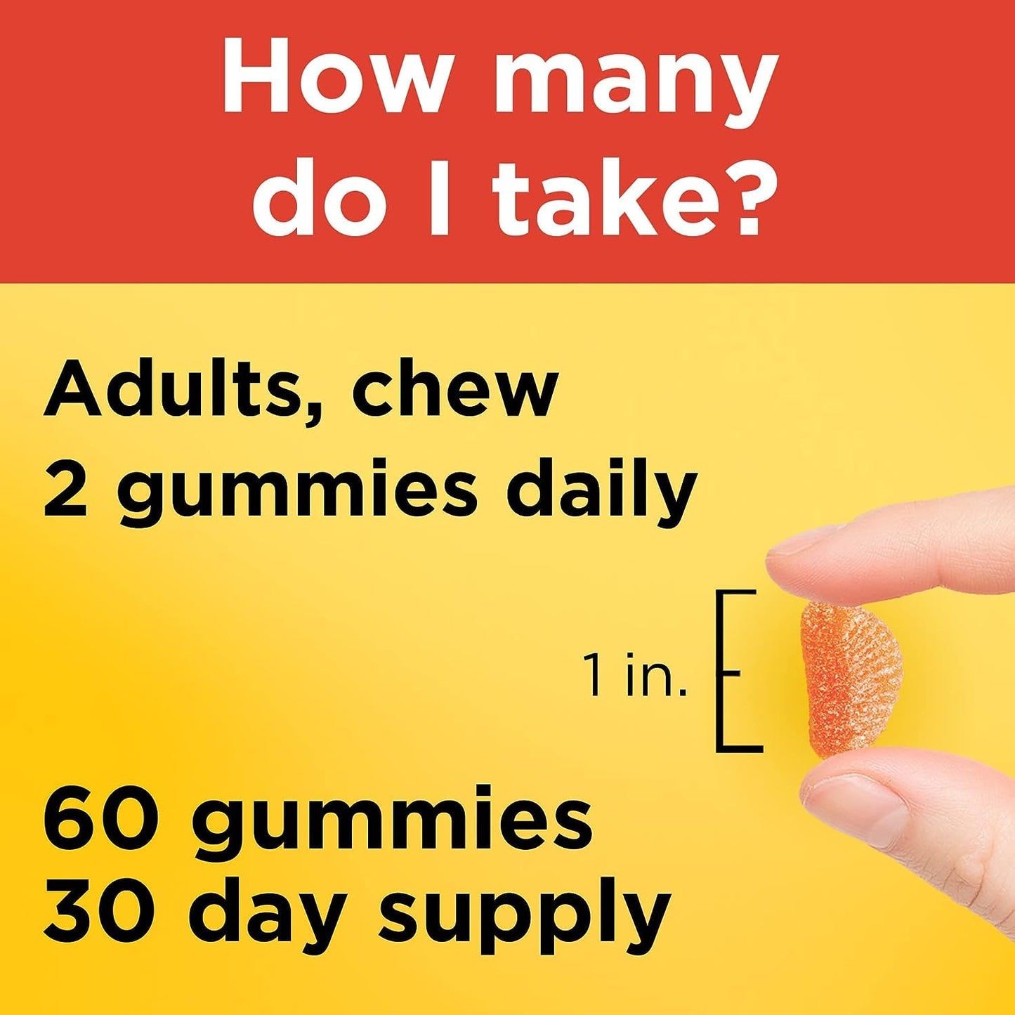 Nature Made Extra Strength Vitamin C 500 mg Gummies – Immune Support, Pack of 2 (60 Gummies Each)