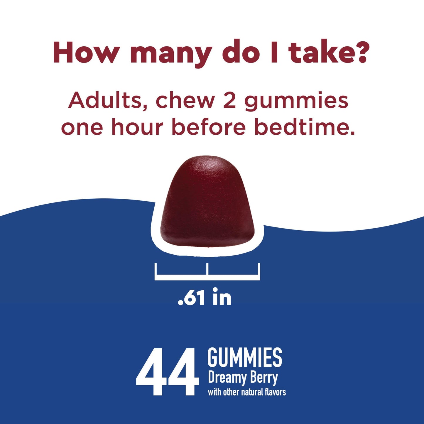 Nature Made Wellblends Sleep & Recover Gummies – Melatonin 3mg, L-Theanine 200mg, Magnesium 100mg (44 CT)
