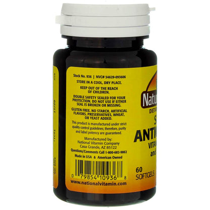 Nature's Blend Super Antioxidant Aces 60 Sgels