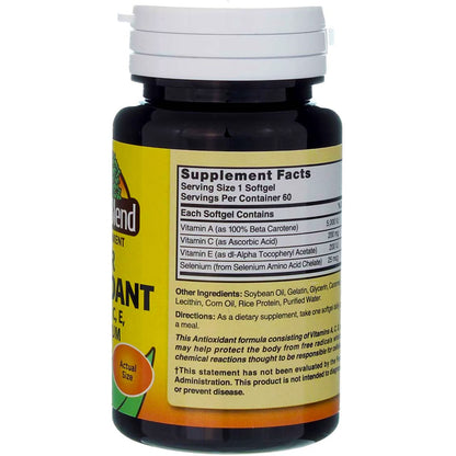 Nature's Blend Super Antioxidant Aces 60 Sgels