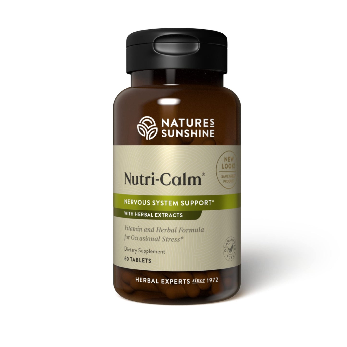 Nature's Sunshine Nutri-Calm – 60 Tablets | Natural Calm Support