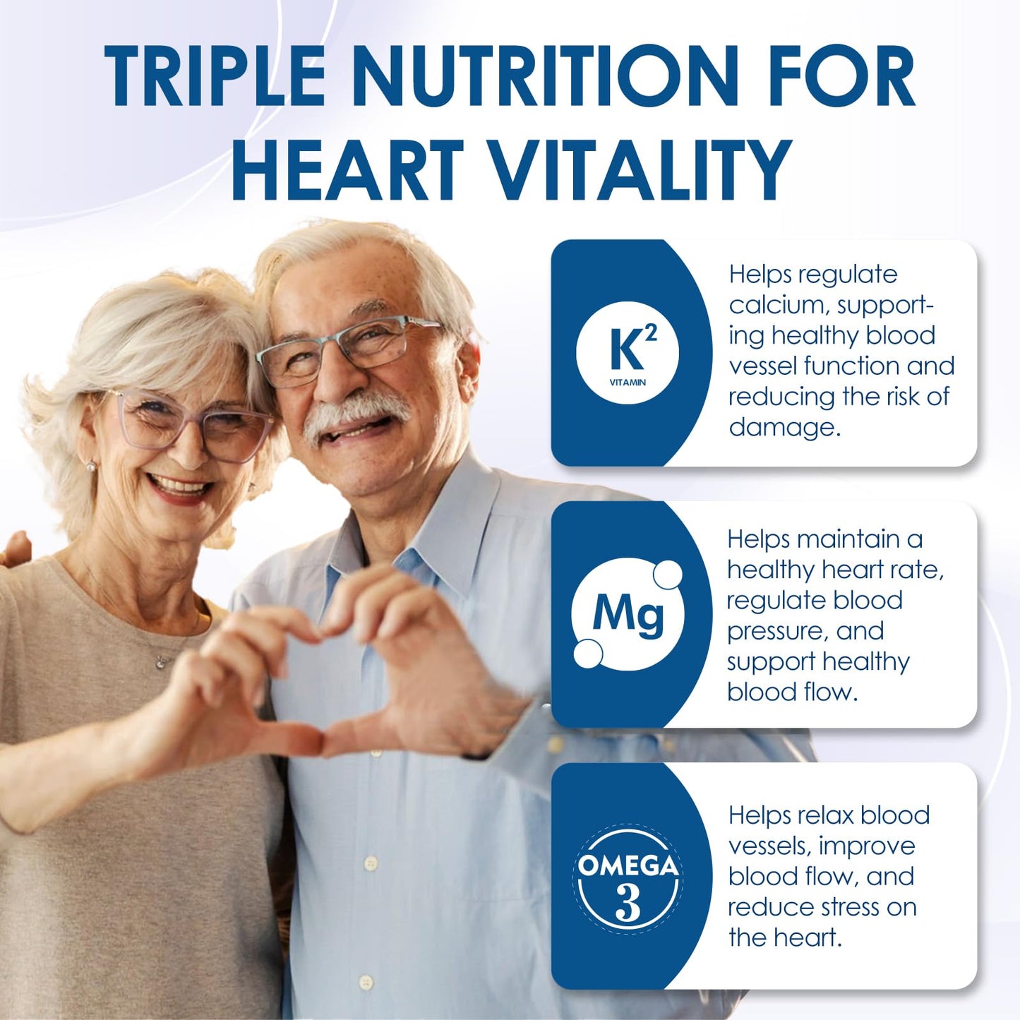 NATURE TARGET Vitamin D3 K2 with Calcium & Magnesium — 6-in-1 Bone & Heart Support, 5000 IU D3, 120 mcg K2 | Gluten-Free, 120 Servings