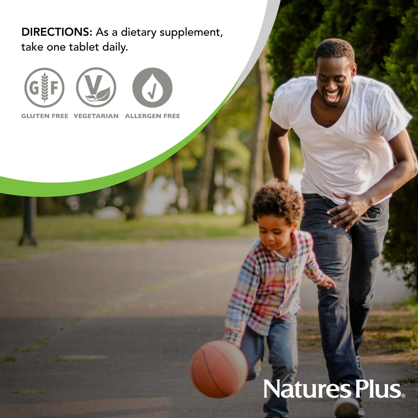 Natures Plus Choline & Inositol 500 mg - 60 Vegetarian Tablets | Nervous System & Liver Support