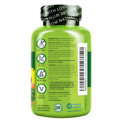 NATURELO One Daily Multivitamin for Women – 240 Ct | Vegan, Non-GMO, Gluten Free