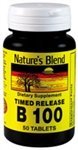 Nature's Blend B-100 Complex Timed Release - 50 Tablets