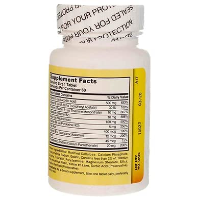 Nature's Blend Stress Formula Vitamins – 60 Tabs, 079854201000 | Nutritional Supplement