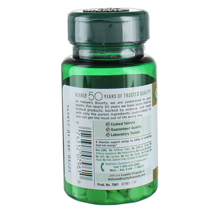 Nature's Bounty Biotin 1000 mcg Tablets - 200 ea Pack (2 Bottles)