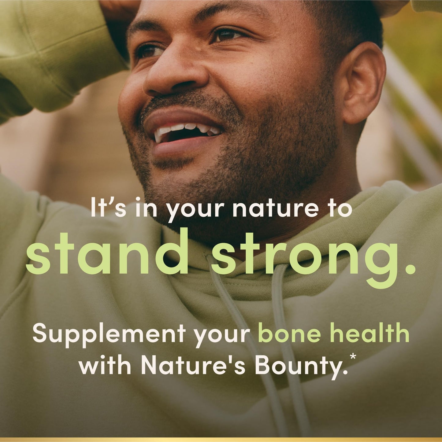 Nature's Bounty Calcium Carbonate + Vitamin D3 - Bone & Immune Support, 600mg Ca, 800IU D3, 250 Tablets