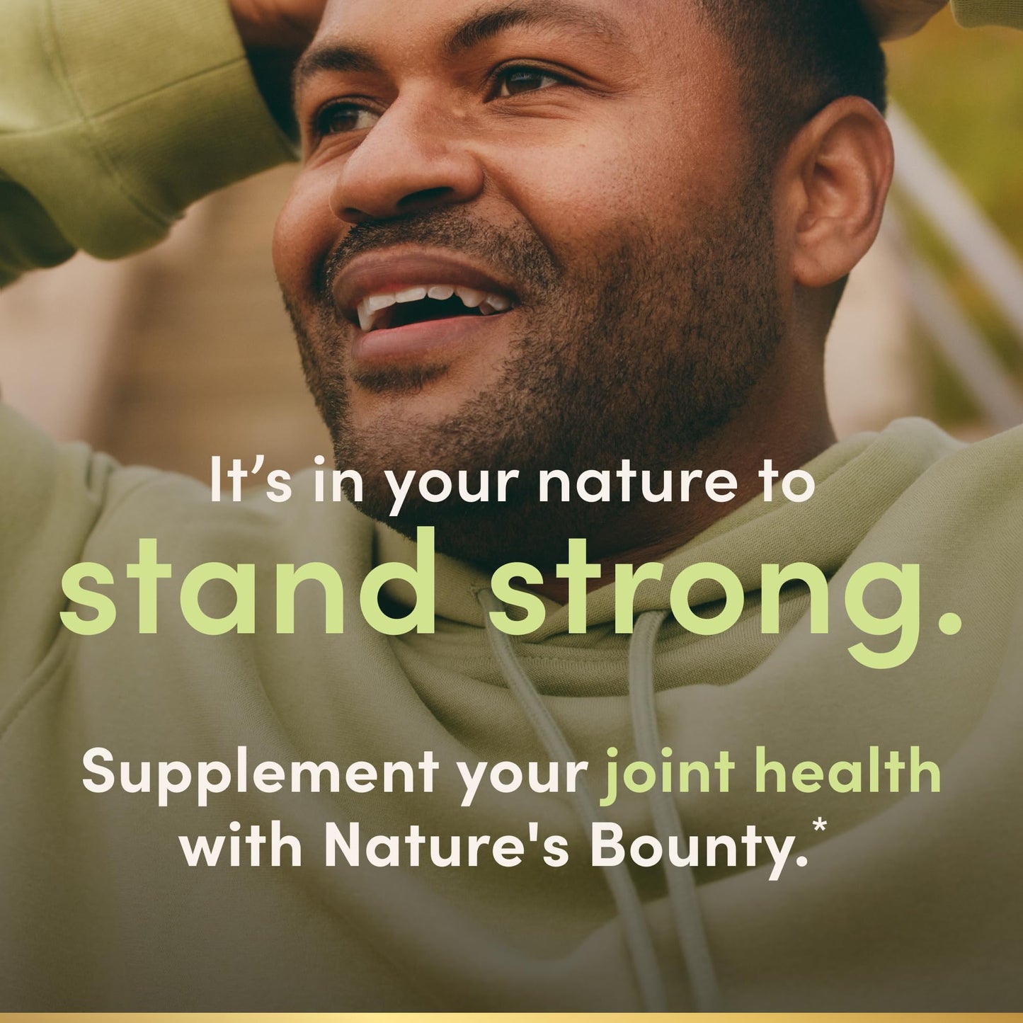 Nature's Bounty Glucosamine Chondroitin Pills – Joint Health, 110 Capsules