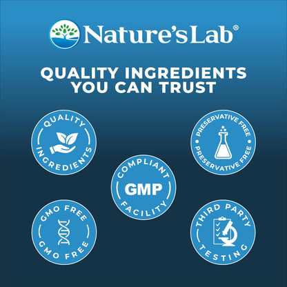 Nature's Lab Six Daily Advanced Multivitamin – 90+ Nutrients, 180 Capsules, Daily Energy & Immune Support