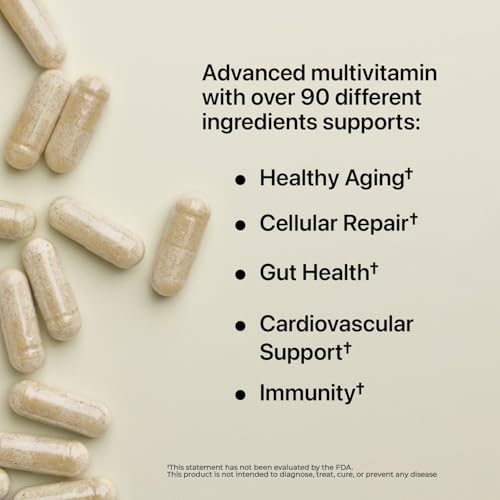 Nature's Lab Six Daily Advanced Multivitamin – 90+ Nutrients, 180 Capsules, Daily Energy & Immune Support