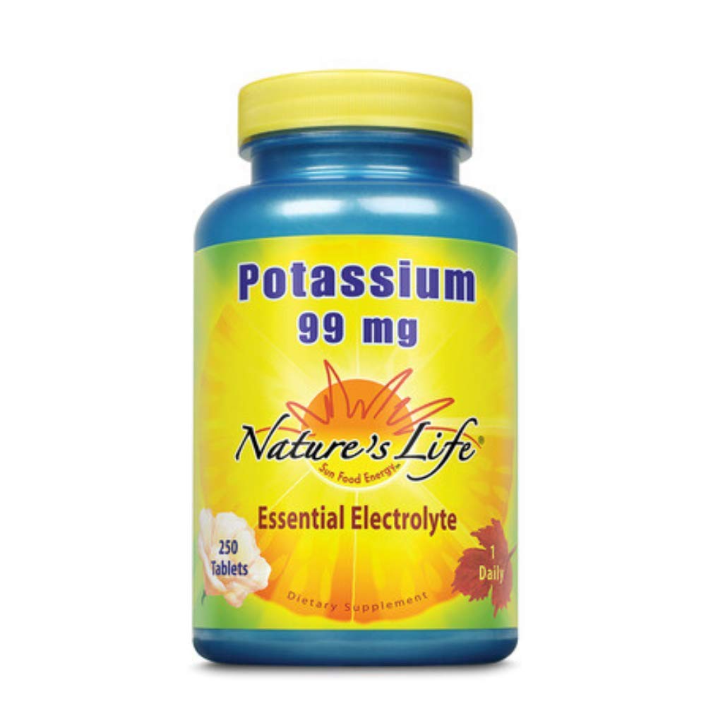 Nature's Life Potassium 99 mg – 250 ct