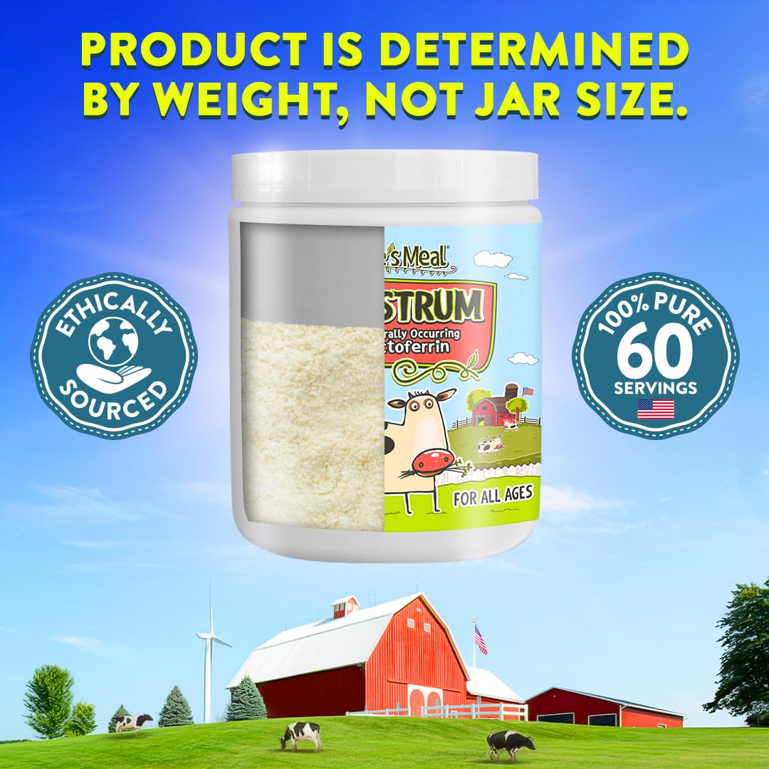 Nature’s Meal Colostrum Powder for Gut Health & Immunity