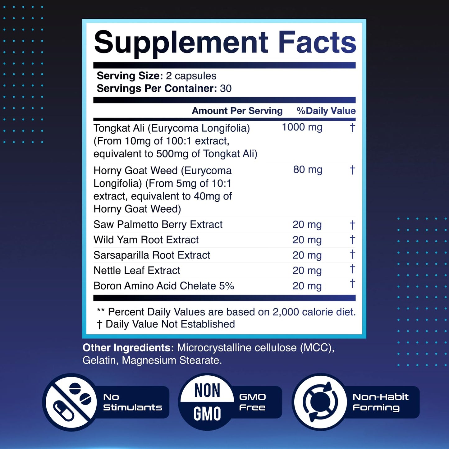 HeroUP by Nature’s NutriWave – Plant-Based Wellness, Non-GMO, Stimulant-Free | USA-Made 60 Capsules