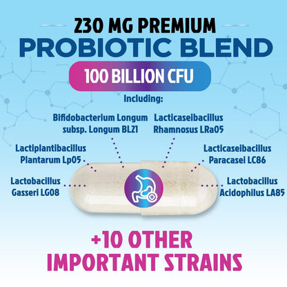 Nature's Peak Probiotics: 100B CFU, 16 Strains, 30 Capsules