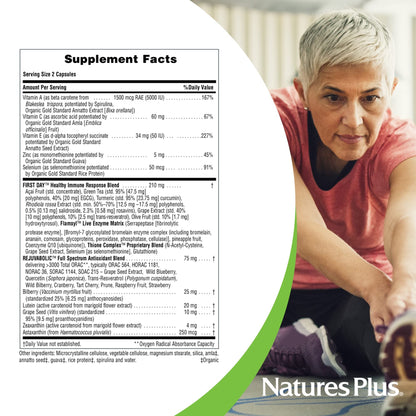 Nature's Plus AgeLoss Eye Support - 60 Capsules | Lutein, Astaxanthin & Zeaxanthin | Vegetarian