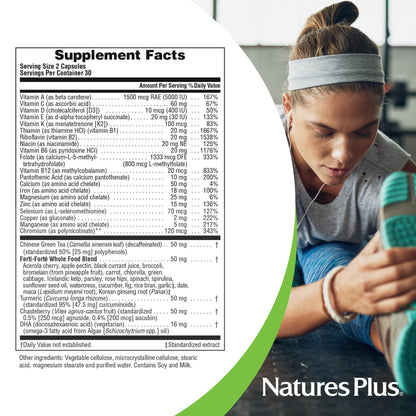 Natures Plus Procreation Women - 60 Vegetarian Capsules | Natural Fertility Support