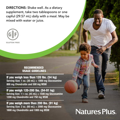 Natures Plus Ultra Rx-Joint Liquid Honey Lemon 30 fl oz | Joint Support | Gluten Free