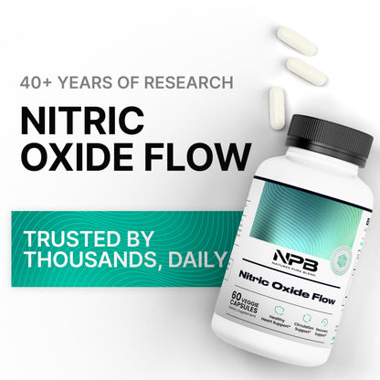 Nature's Pure Blend Nitric Oxide for Men – L-Arginine & L-Citrulline, Circulation & Endurance