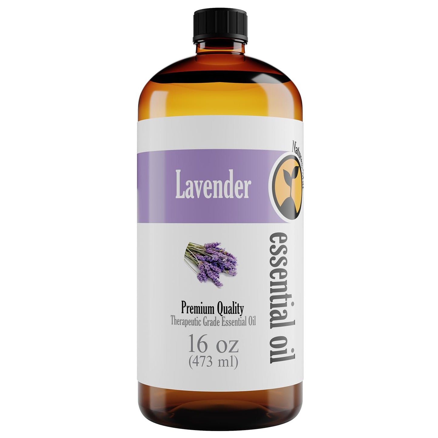 Natures-Star Lavender Essential Oil 16oz – Therapeutic Grade for Aromatherapy, Candles & Soaps