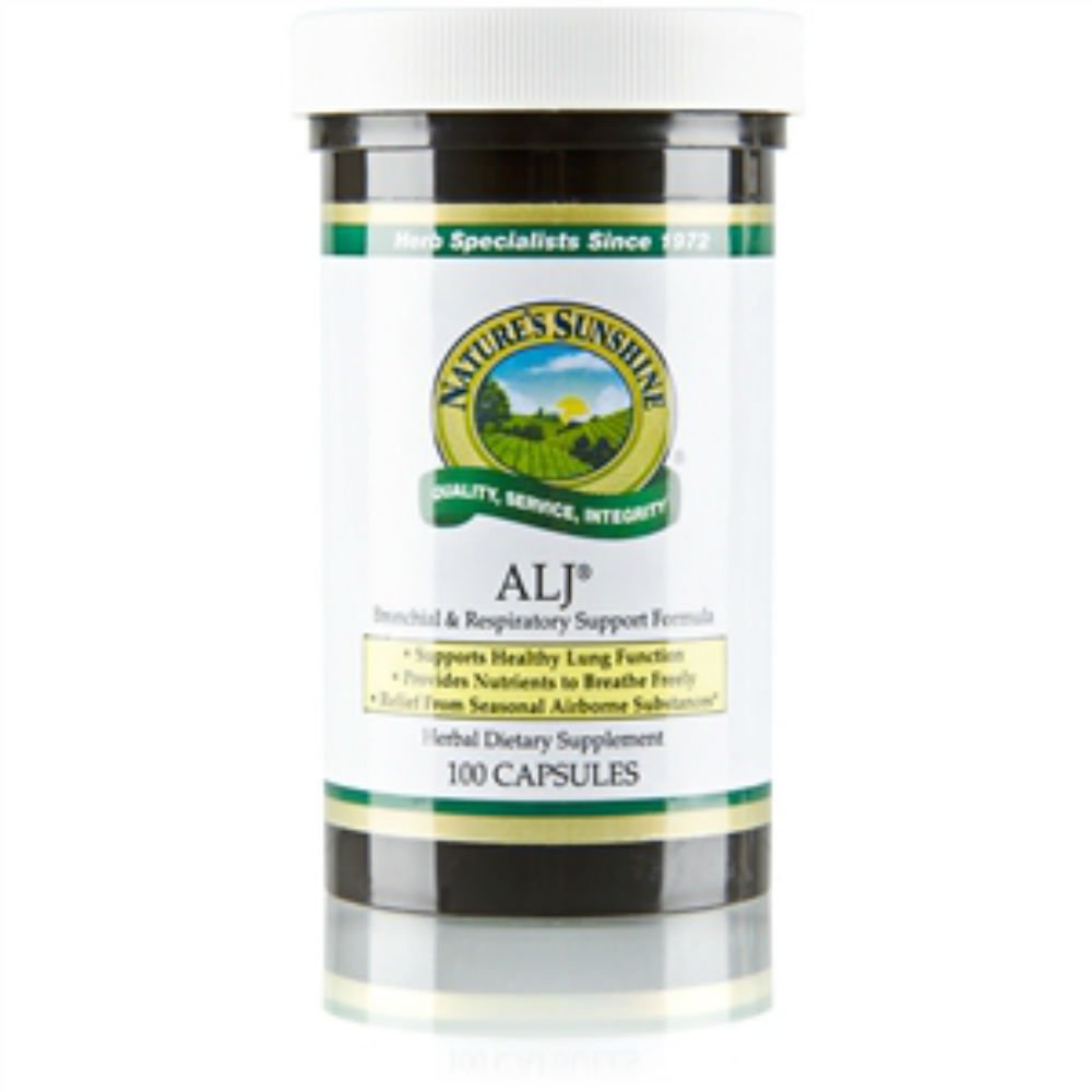 Nature's Sunshine ALJ 100 Capsules Pack of 2 | Immune Support & Respiratory Health