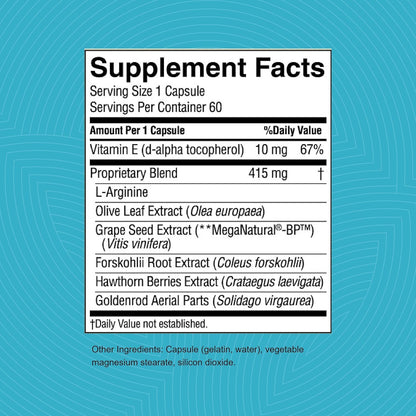 Nature's Sunshine Blood Pressurex 60 Capsules – Supports Normal Blood Pressure Range