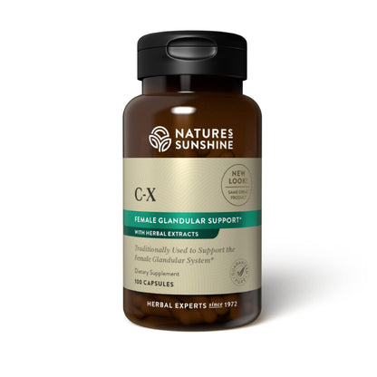 Nature's Sunshine C-X (100) - Vitamin C 100 mg - Immune Support