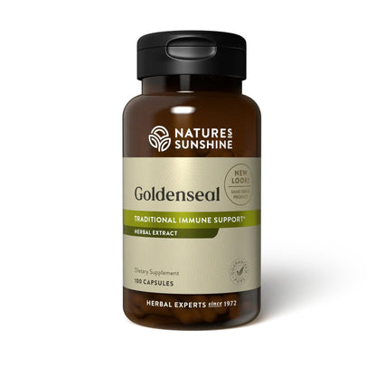 Nature's Sunshine Golden Seal 100 Capsules - Immune Support