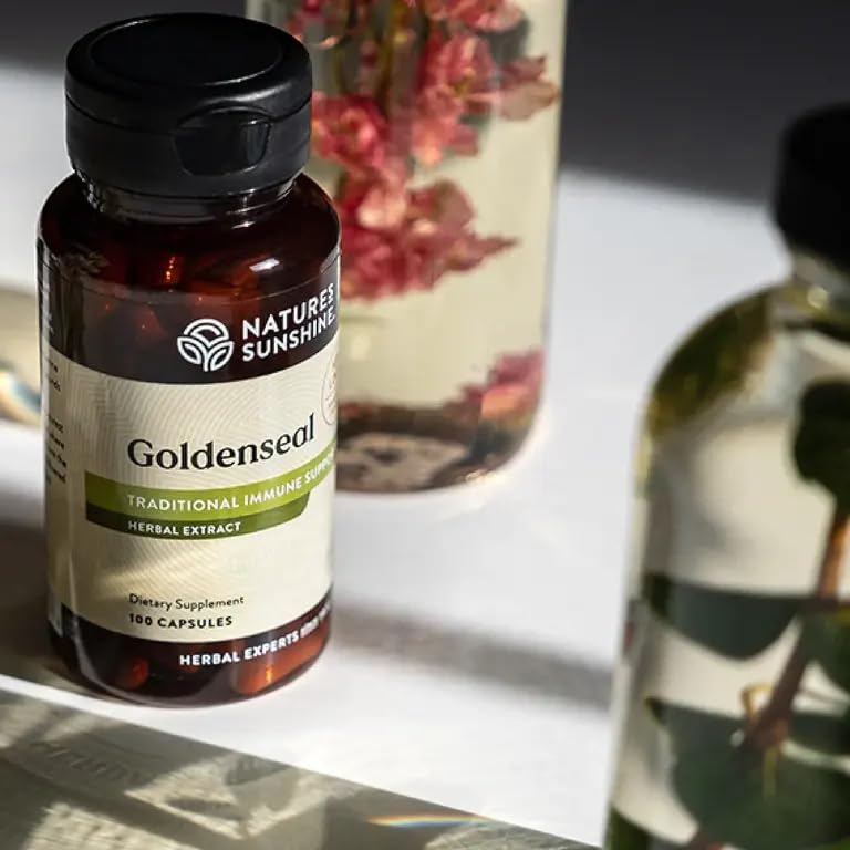 Nature's Sunshine Golden Seal 100 Capsules - Immune Support