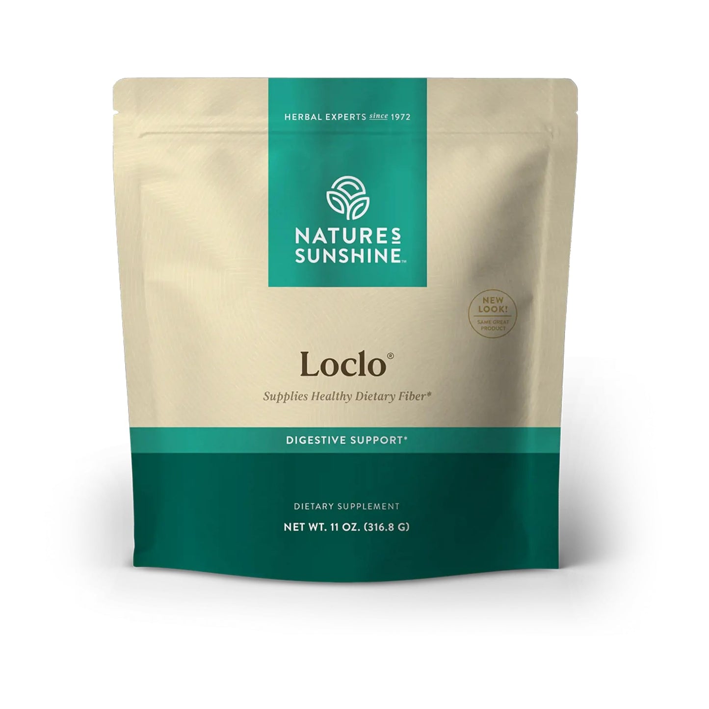 Nature's Sunshine Loclo, 11 oz – Sodium-Free High-Fiber Supplement