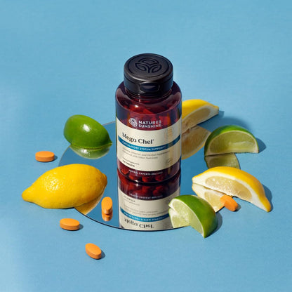 Nature's Sunshine Mega-Chel 120 Tablets – Complete Vitamin with Antioxidants, Herbs & Minerals for Circulatory Support
