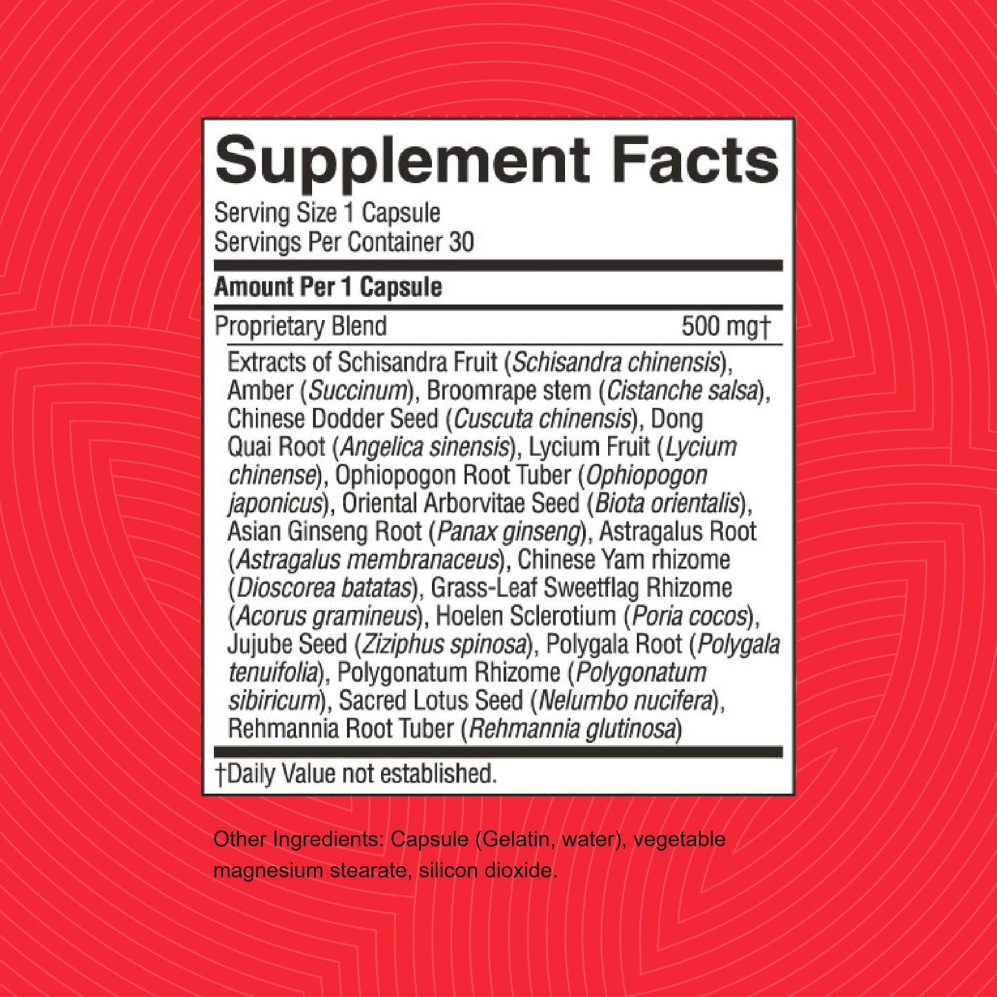 Nature's Sunshine Nervous Fatigue TCM Concentrate 30-Caps