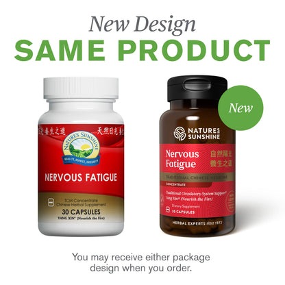 Nature's Sunshine Nervous Fatigue TCM Concentrate 30-Caps