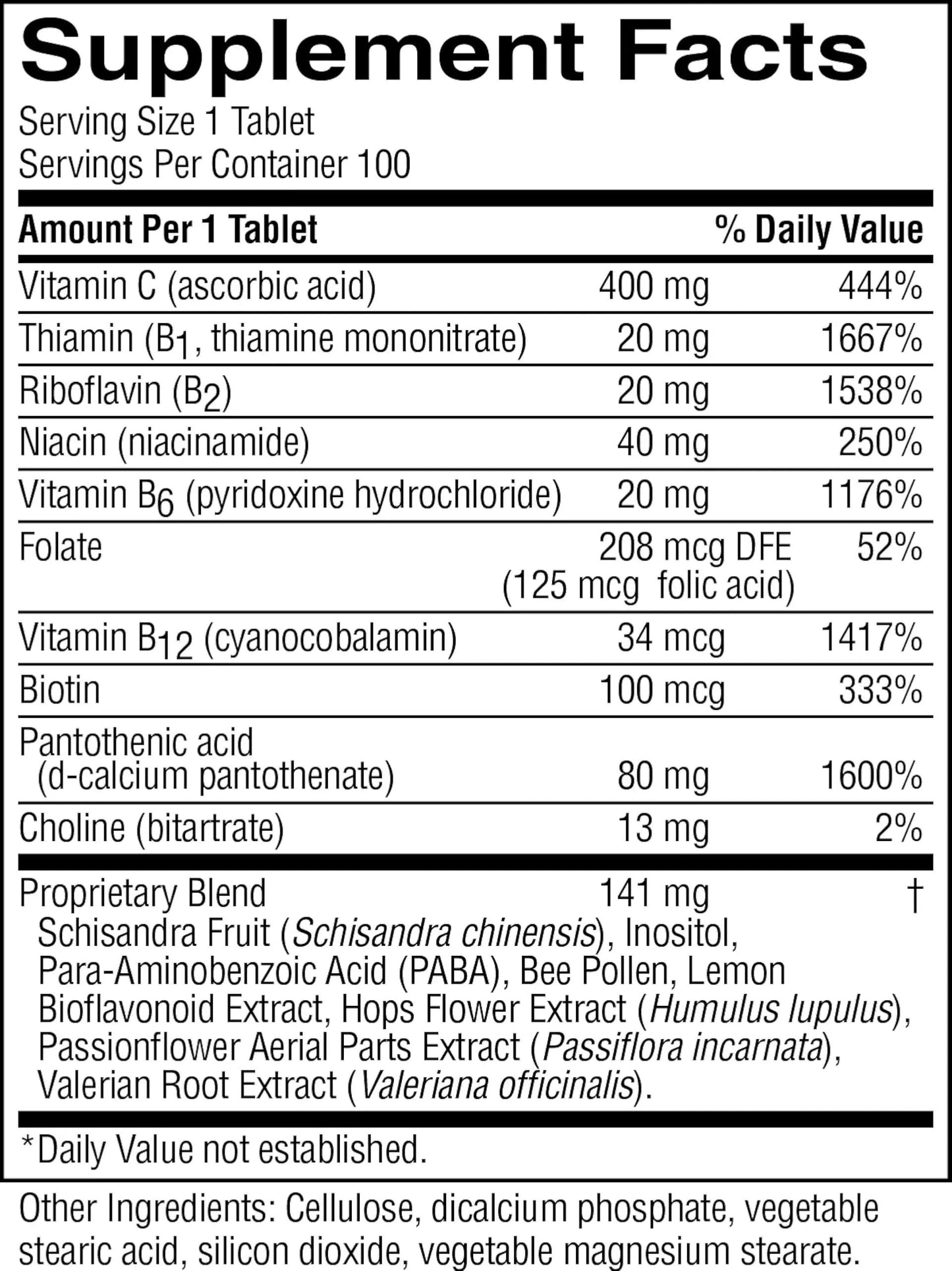 Nature's Sunshine Nutri-Calm – Herbal Stress Relief & Mood Support Supplement (100 Count)