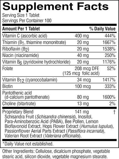Nature's Sunshine Nutri-Calm – Herbal Stress Relief & Mood Support Supplement (100 Count)
