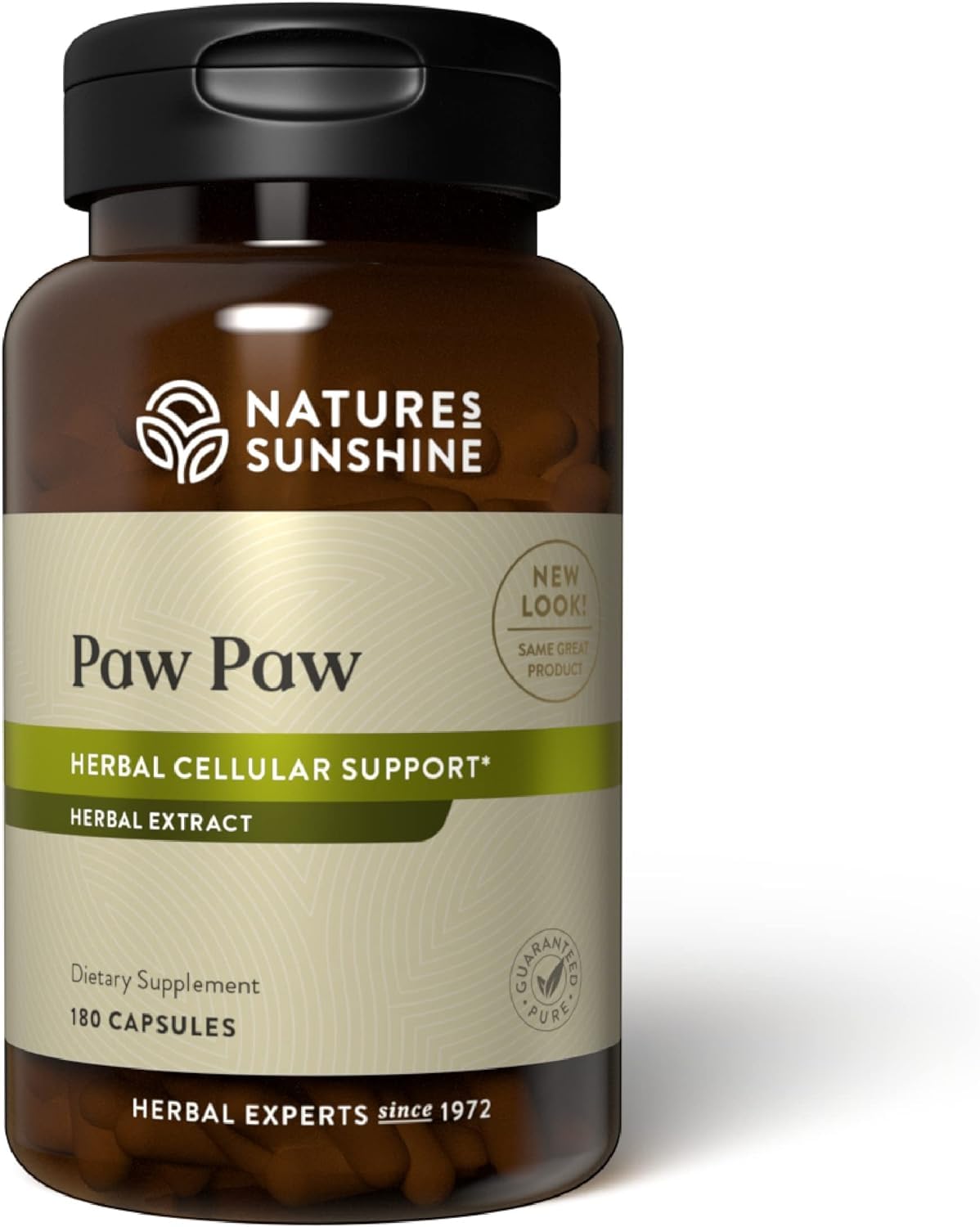 Nature's Sunshine Paw Paw Cell-Reg, 180 Capsules | 50+ Acetogenins for Selective Cellular Support